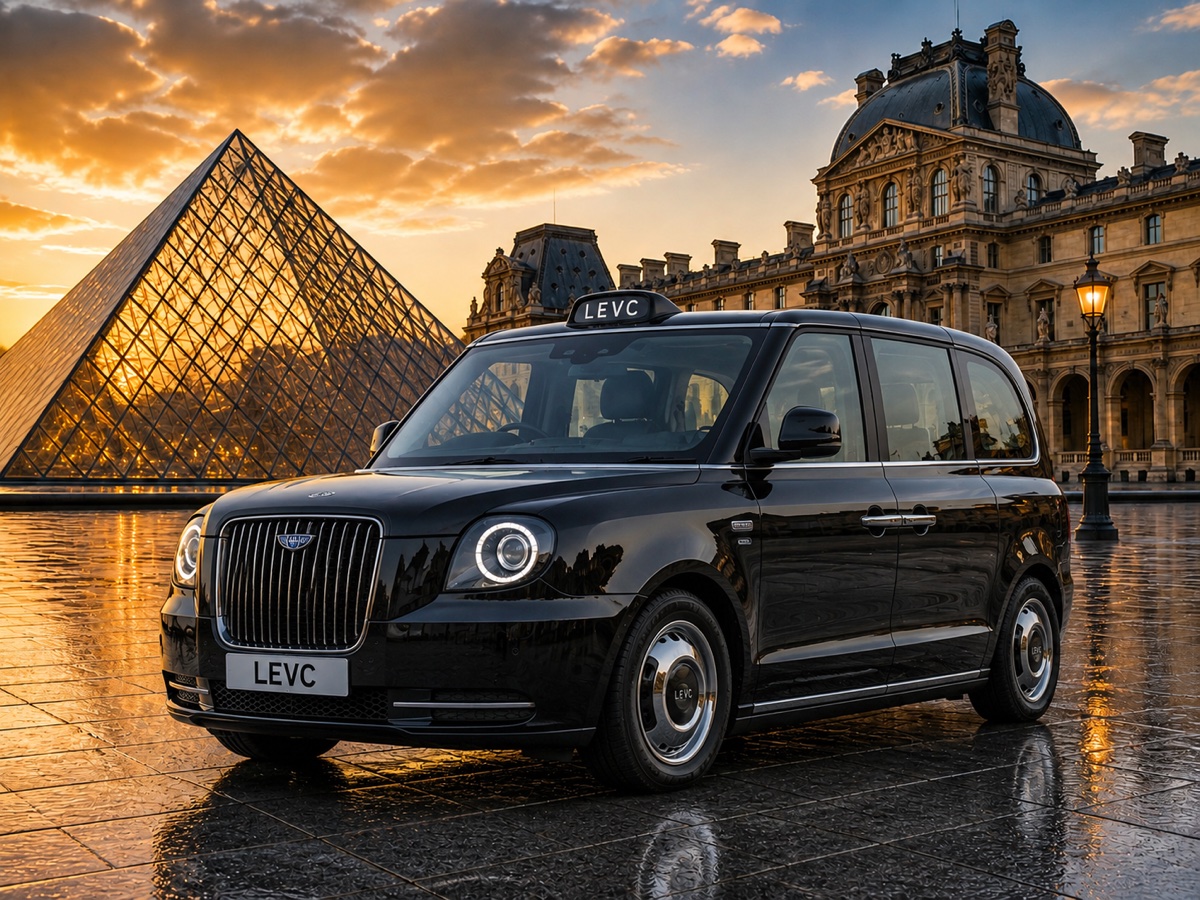 LEVC taxi londonien - chauffeur privé Paris