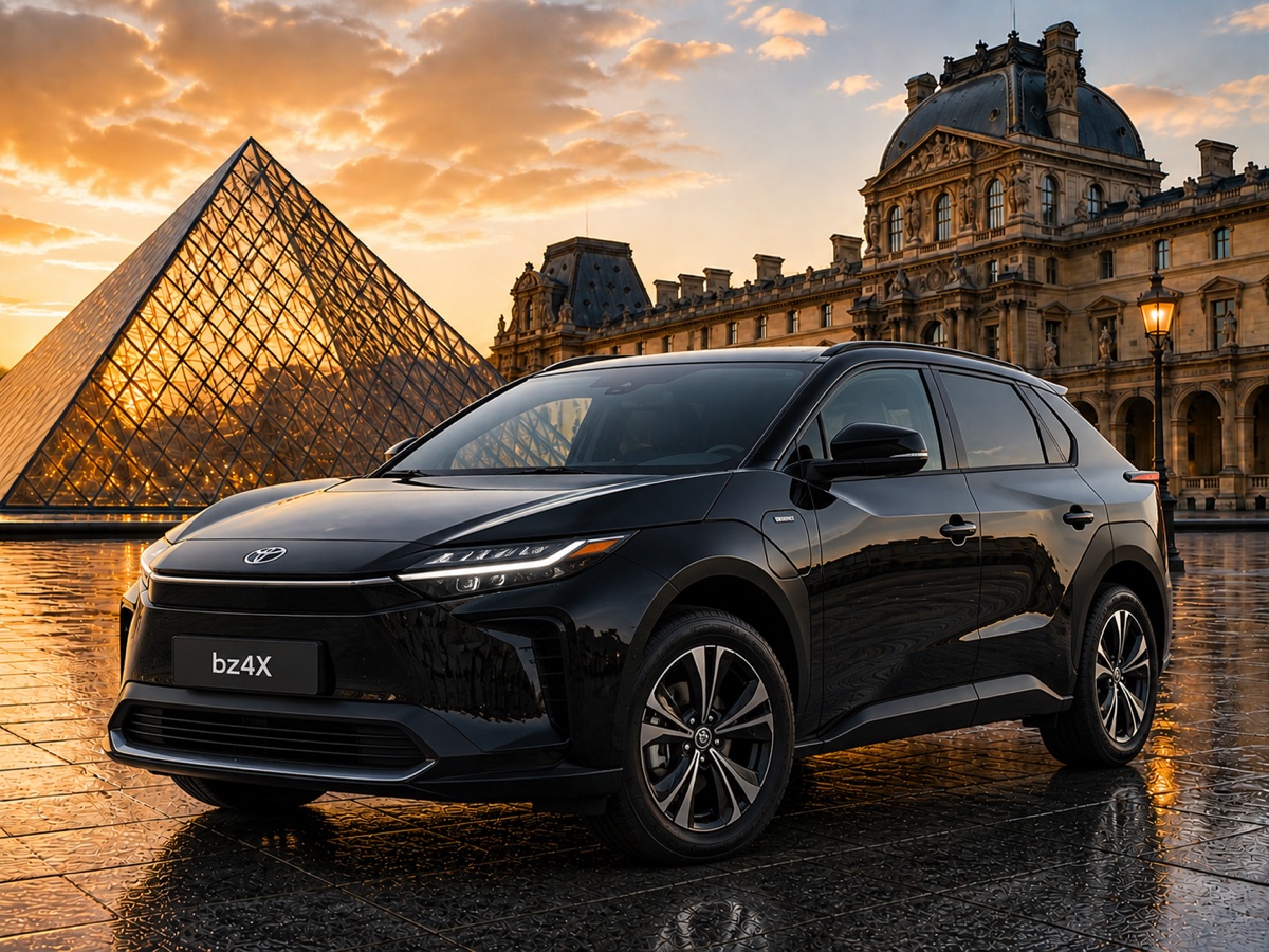 Toyota BZ4X électrique - SUV VTC Paris