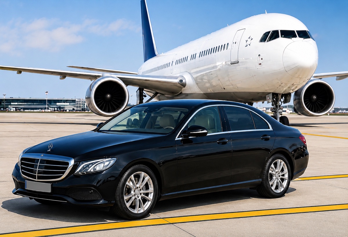 Transfert aéroport CDG Orly Beauvais en Mercedes Classe E